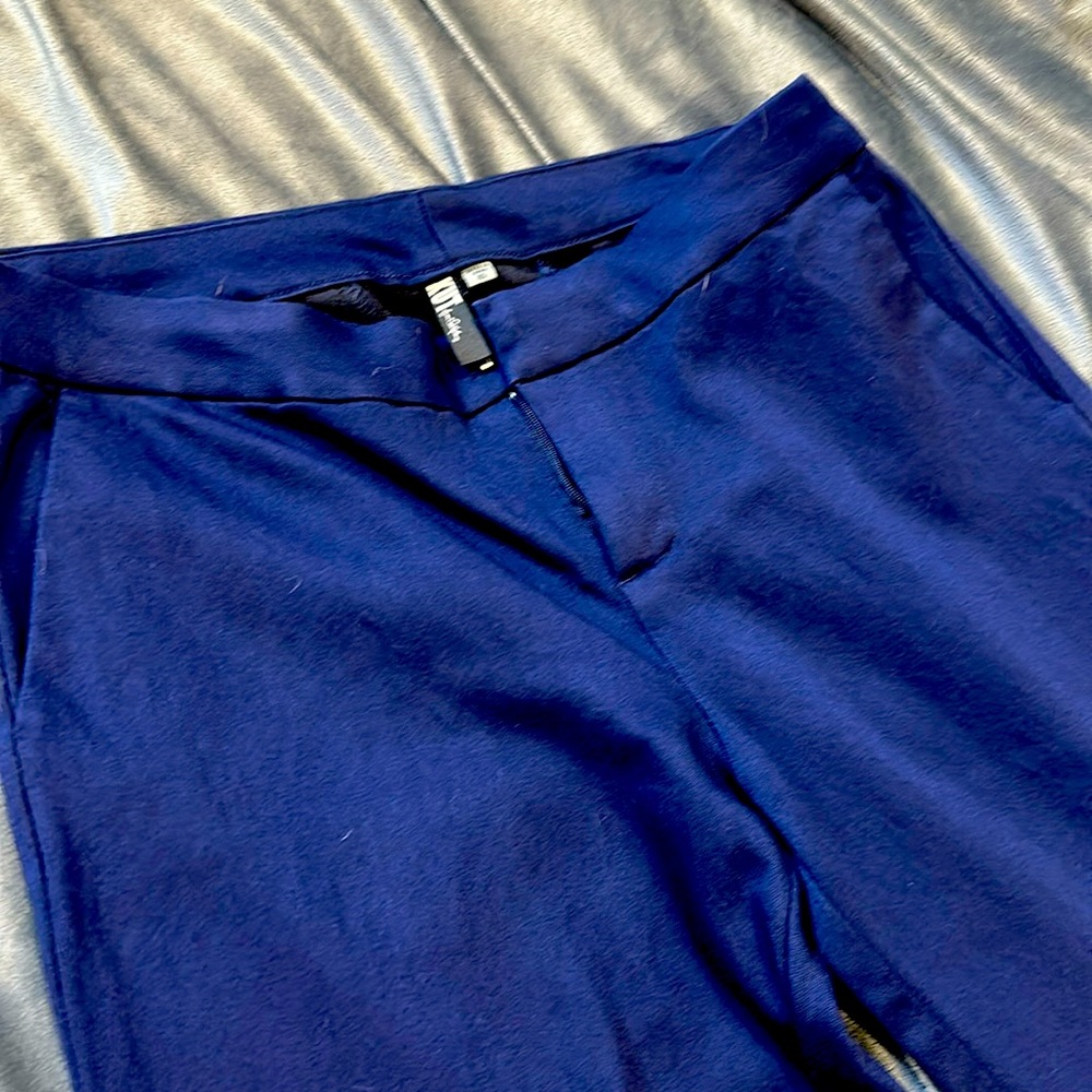 Navy 8short kut slack